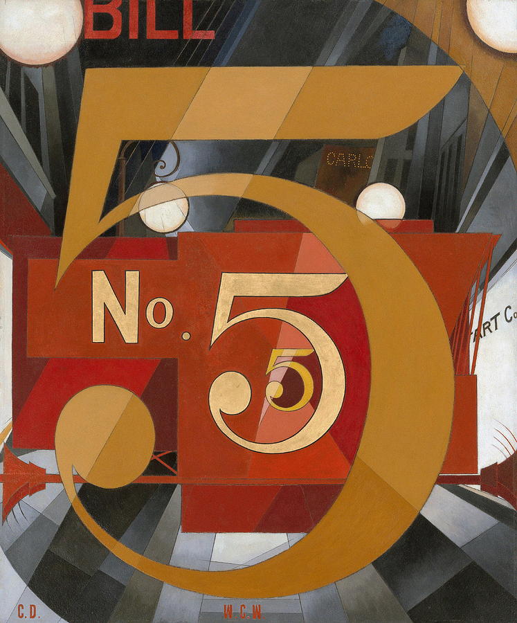 charles demuth i saw the figure 5