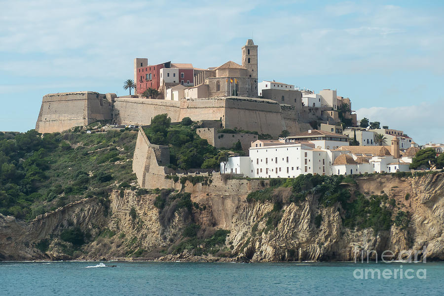 Ibiza Town and Castle #2 Photograph by Rod Jones