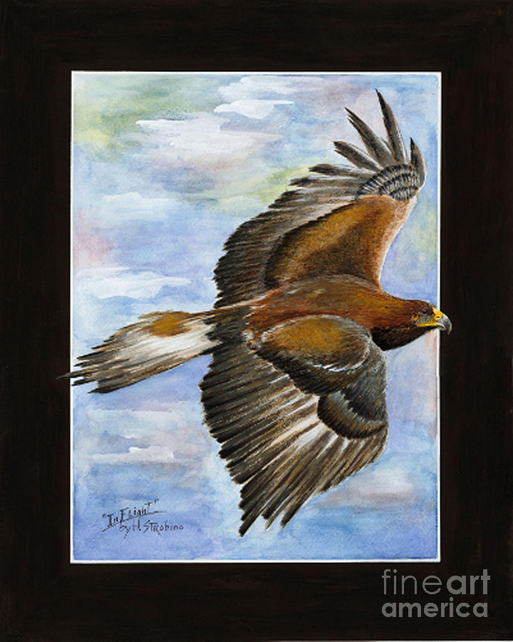 In Flight #2 Painting by Herb Strobino