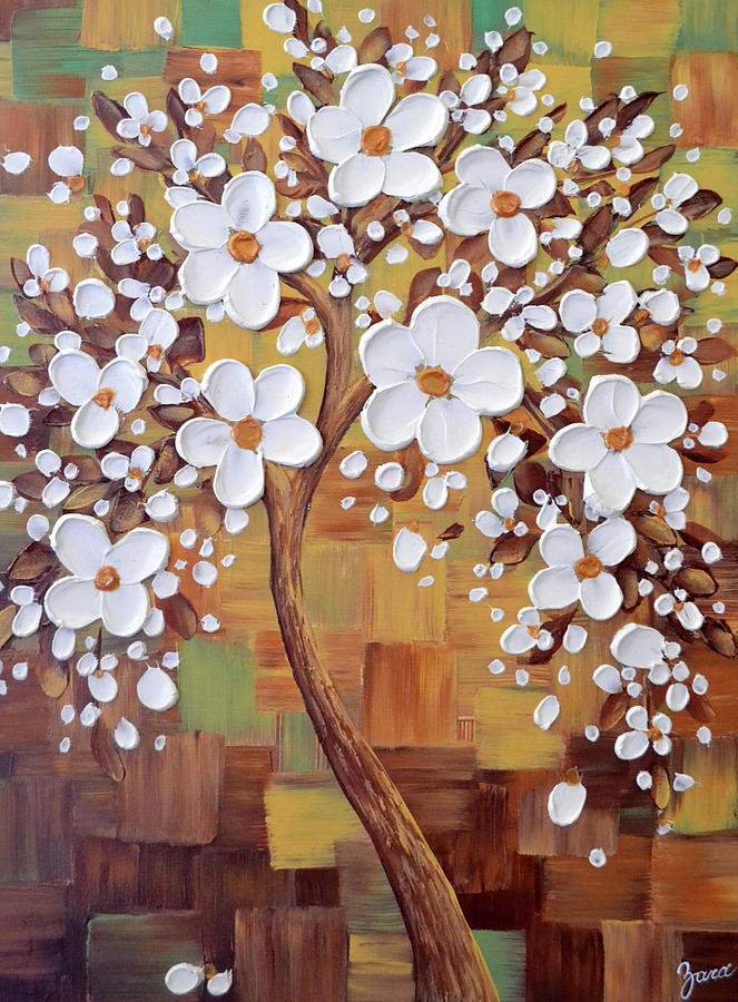 In Full Bloom Painting by Zarema Mamedova | Fine Art America