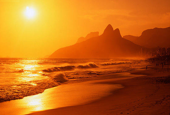 Ipanema Beach Rio de Janeiro Brazil #2 Photograph by Douglas Pulsipher