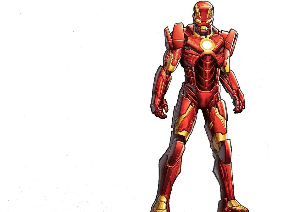 Iron Man Movie Digital Art - Iron Man #2 by Maye Loeser