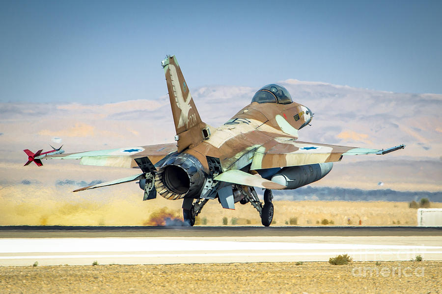 Israel Air Force F 16a Netz Photograph By Nir Ben Yosef Fine Art America