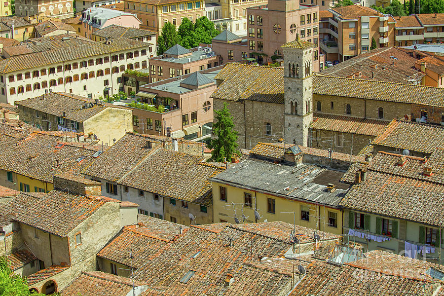 Italian roofs Photograph by Patricia Hofmeester