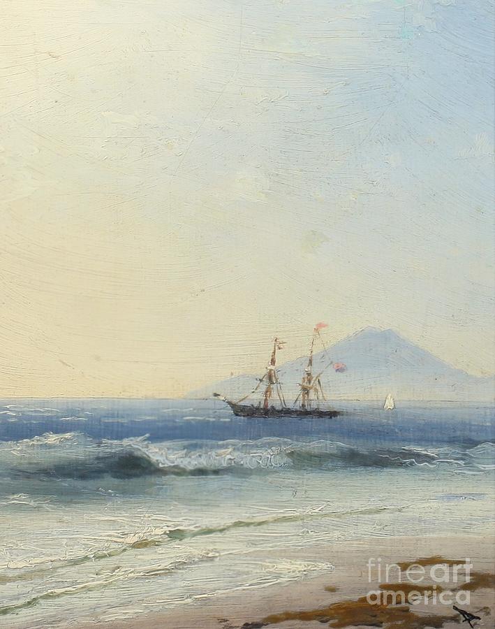 Ivan Konstantinovich Aivazovsky #2 Painting by MotionAge Designs