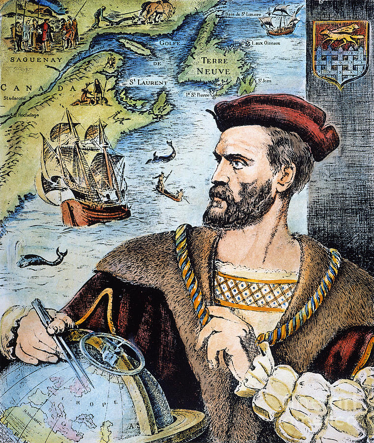 Jacques Cartier (1491-1557) Photograph by Granger