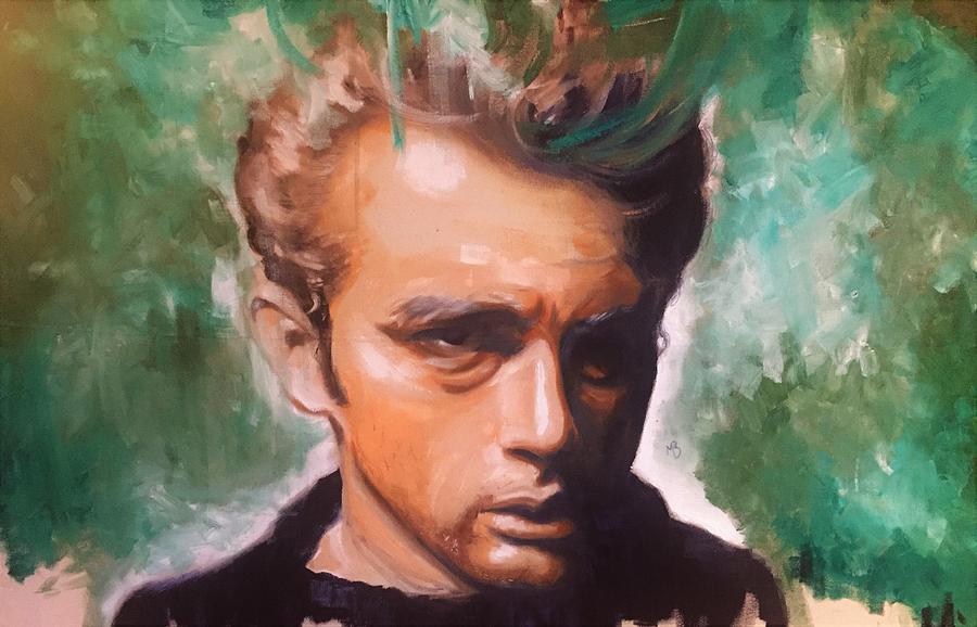 James Dean Painting - James Dean #2 by Matt Burke