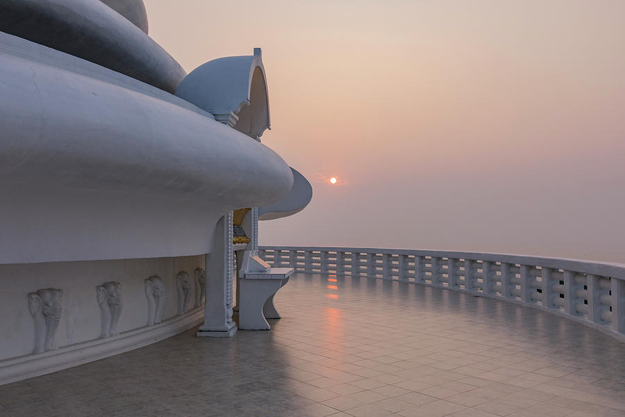 Japanese Peace Pagoda - Sri Lanka #2 Photograph by Joana Kruse