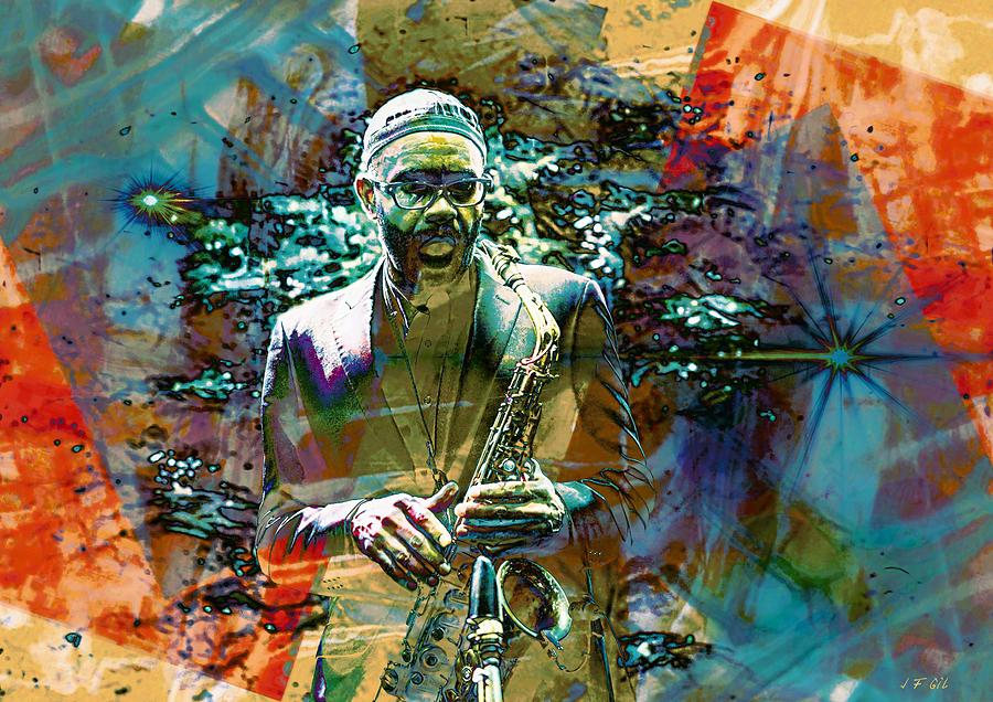 Kenny Garrett 5tet Jazz  Photograph by Jean Francois Gil