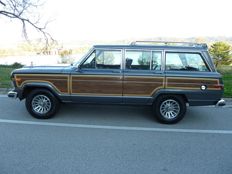 Transportation Photograph - Jeep Grand Wagoneer #2 by Jackie Russo