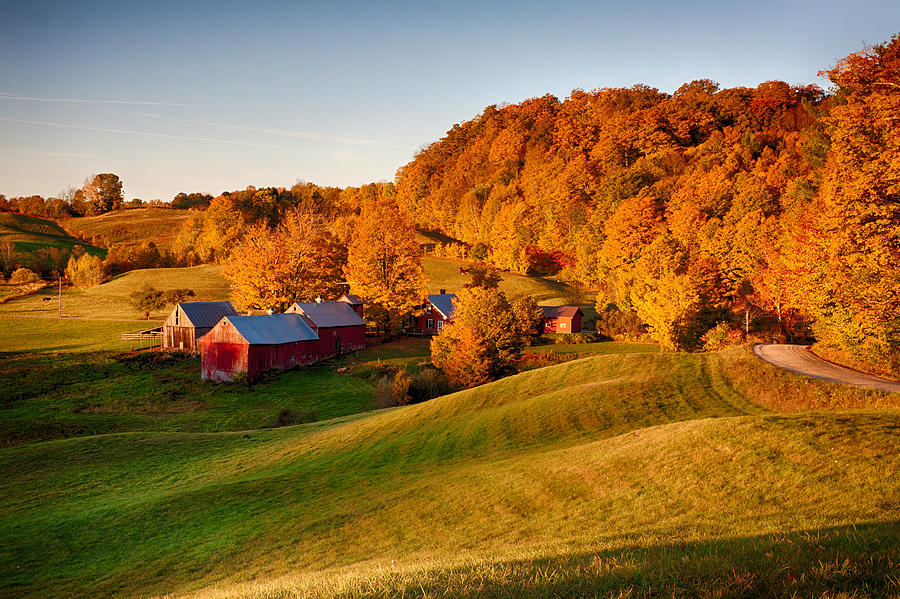 Fall Photograph - Jenne farm #2 by Jeff Folger