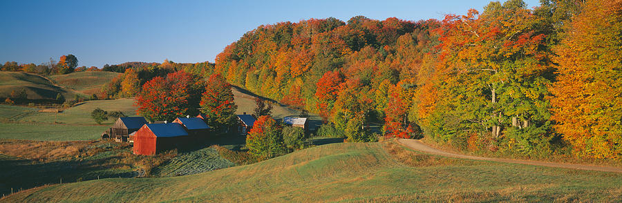 Jenny Farm, South Of Woodstock, Vermont Photograph by Panoramic Images ...