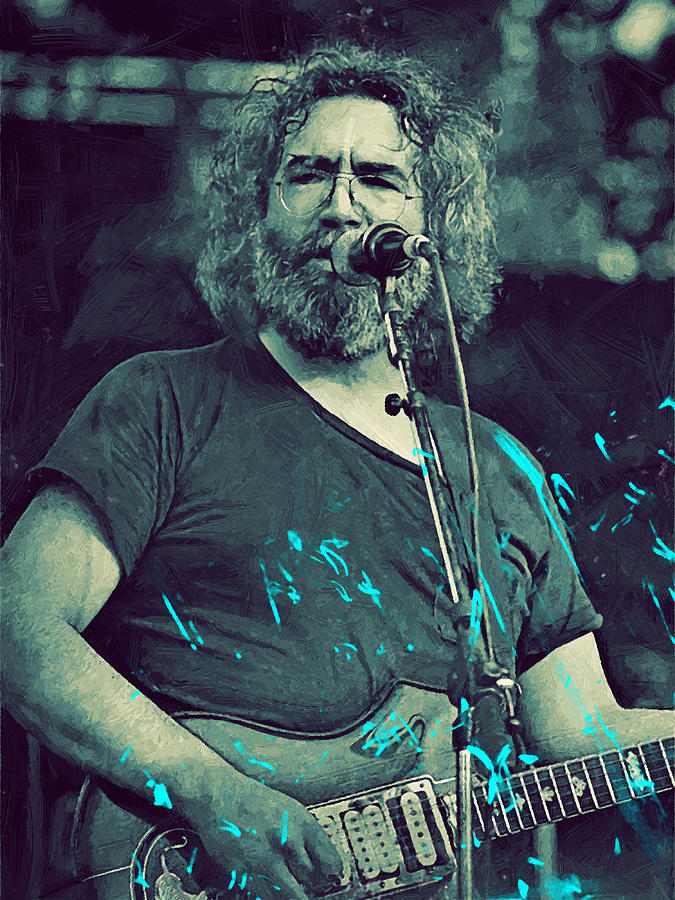 Jerry Garcia Digital Art