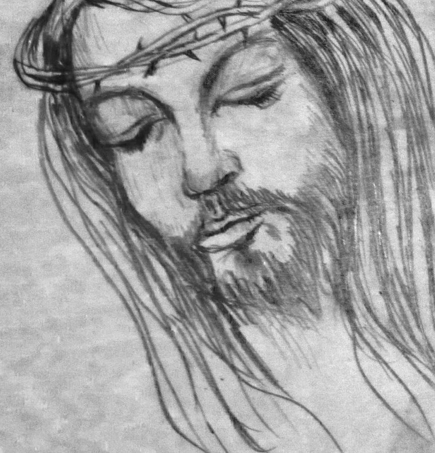 Jesus  #2 Drawing by Hae Kim