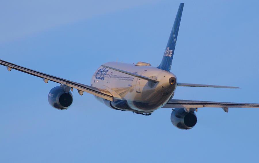 Jet Blue #1 Photograph by Dart Humeston