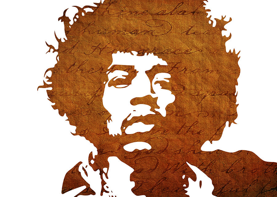 Jimi Hendrix #2 Digital Art by Chris Smith