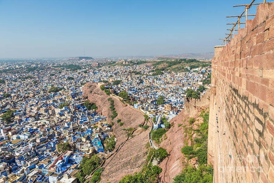 Jodhpur blue city #2 Photograph by Didier Marti