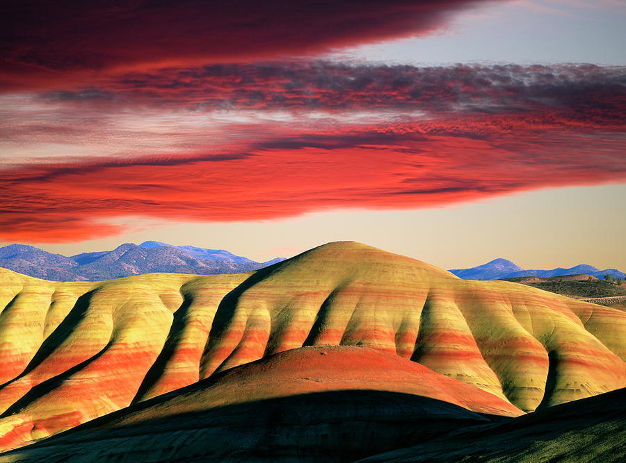John Day Fossil Beds, Oregon Photograph by Buddy Mays