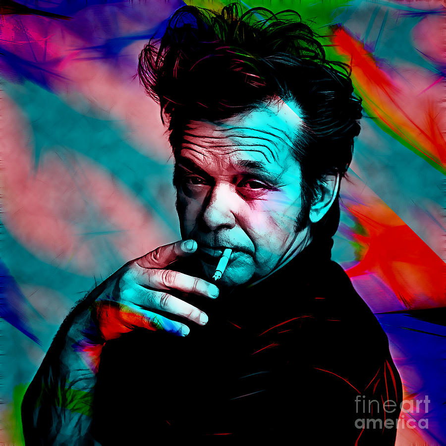 John Mellencamp Collection #2 Mixed Media by Marvin Blaine