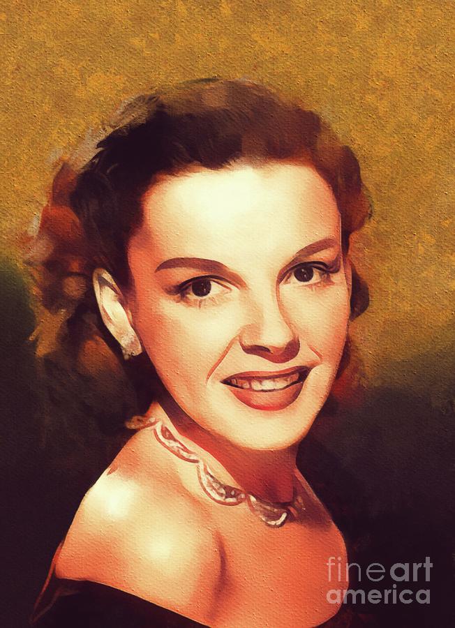 Judy Garland, Hollywood Legend Painting by Esoterica Art Agency - Pixels