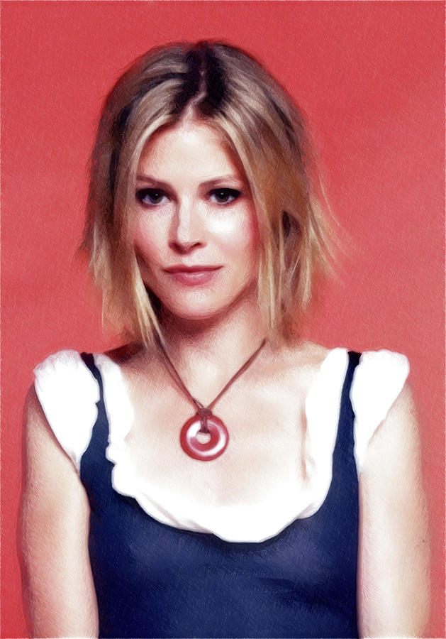 Julie Bowen Poster Digital Art By Lilia Kosvintseva