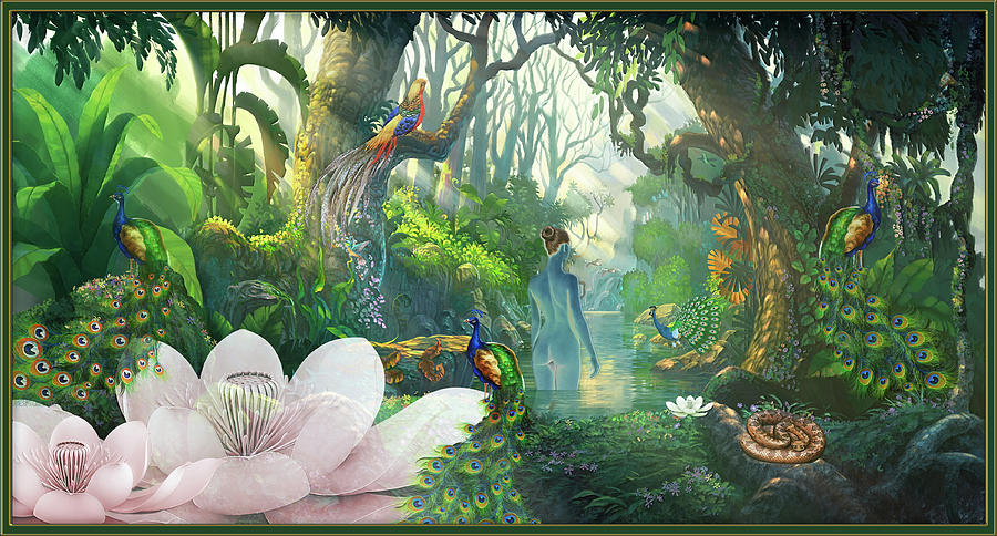 Jungle Song #2 Digital Art by Harald Dastis