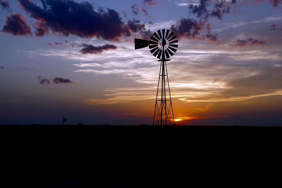 Kansas Sunset #3 Photograph by Alan Hutchins