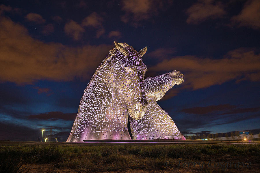 Kelpies #2 Photograph by Terry Cosgrave