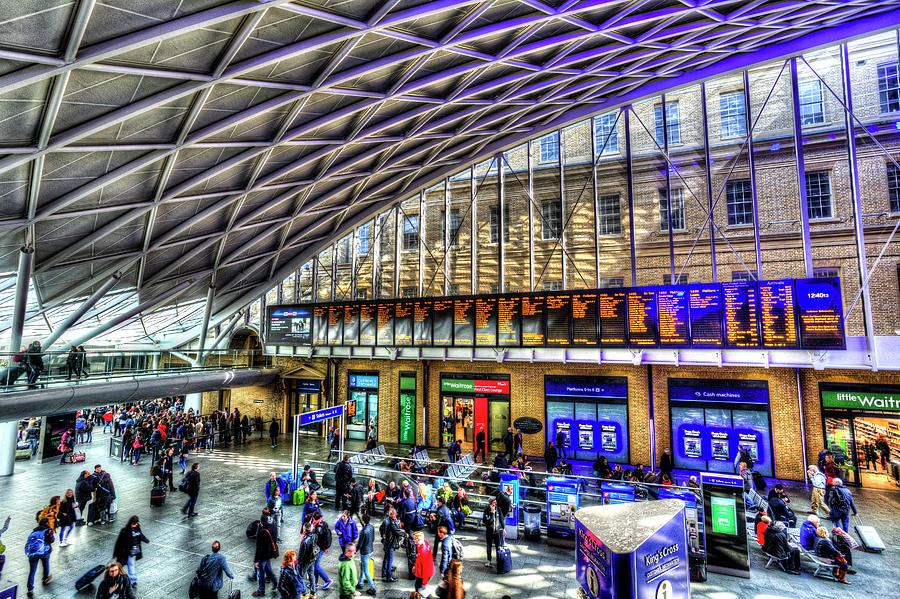 Kings Cross Rail Station London #2 Photograph by David Pyatt