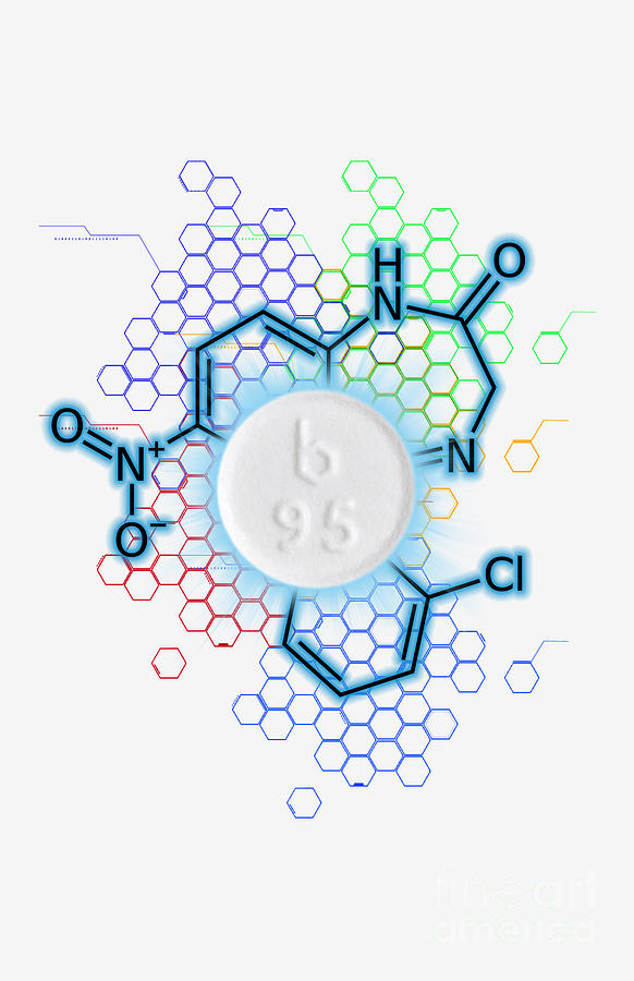 Klonopinclonazepam #2 Photograph by George Mattei