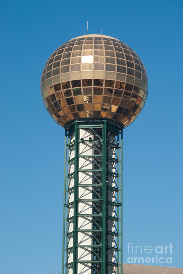 Knoxville - Tennessee Skyline With The Sunsphere Photograph