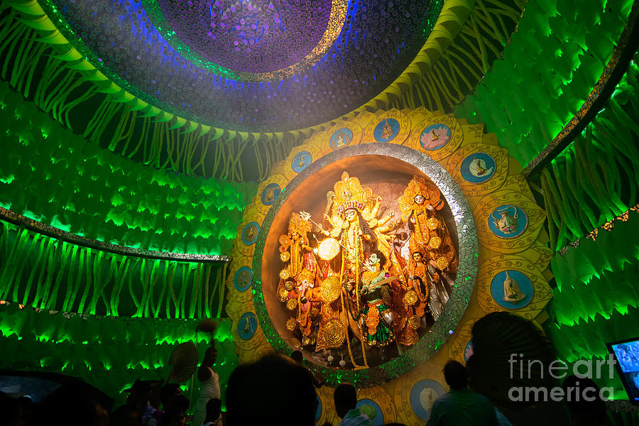 Holiday Photograph - KOLKATA INDIA Durga Puja festival #2 by Rudra Narayan  Mitra