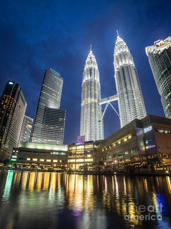 Kuala Lumpur Petronas towers #2 Photograph by Didier Marti