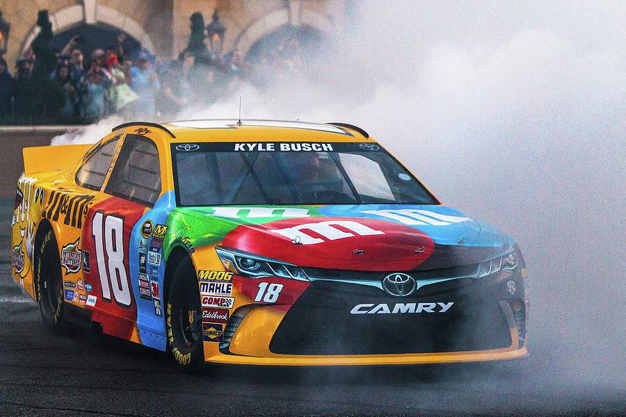 Kyle Busch Photograph by James Marvin Phelps Kyle Busch Photograph by James Marvin Phelps