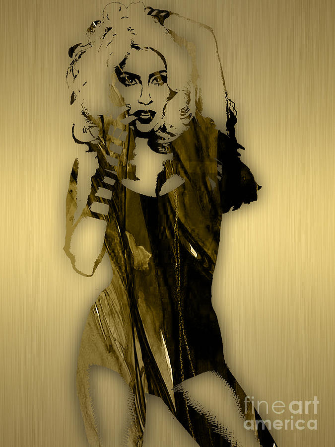 Lady Gaga Mixed Media - Lady Gaga Collection #4 by Marvin Blaine