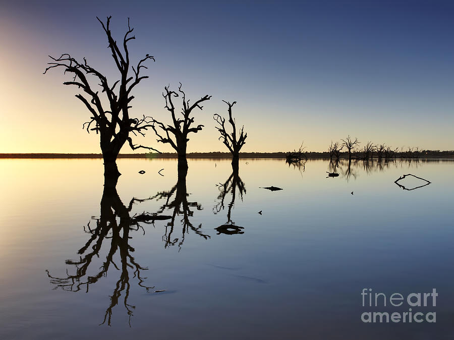 Lake Bonney Barmera Riverland South Australia #2 Photograph by Bill  Robinson