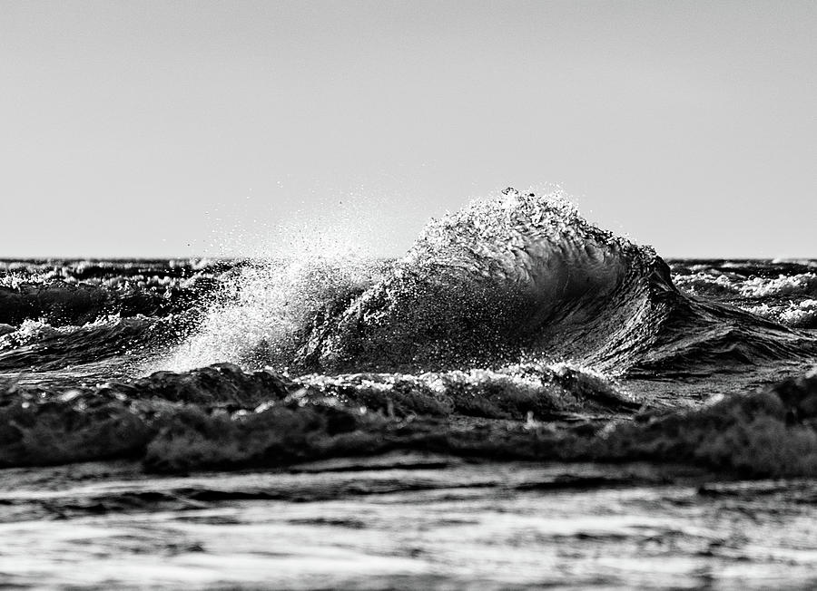 Lake Erie Waves #2 Photograph by Dave Niedbala