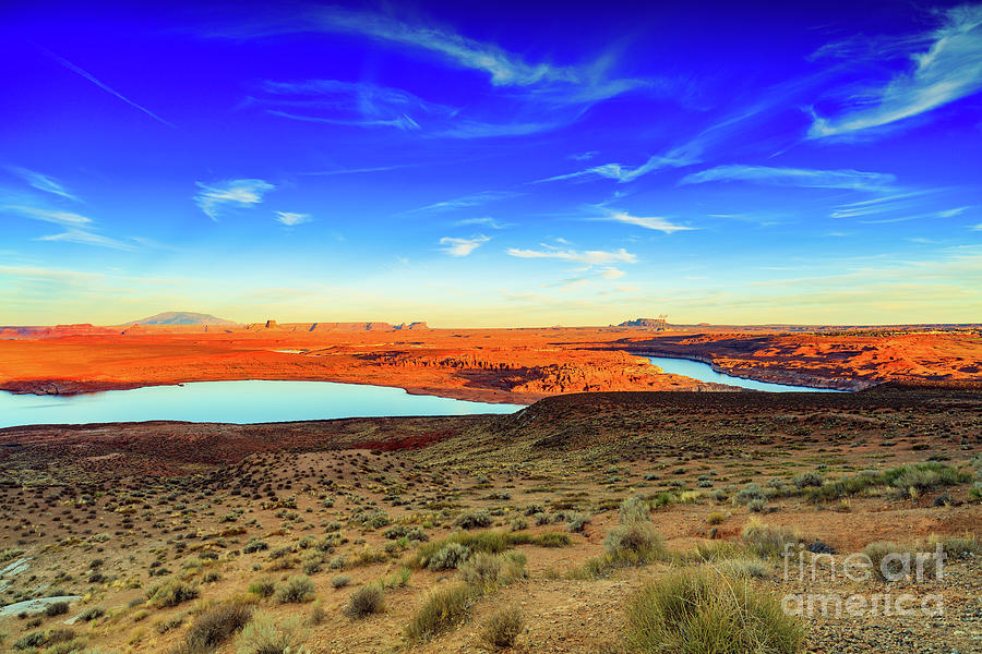 Lake Powell Sunset Photograph by Raul Rodriguez