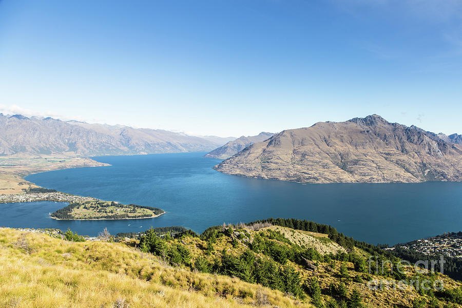 Lake Wakatipu in Queenstown, New Zealand #2 Photograph by Didier Marti