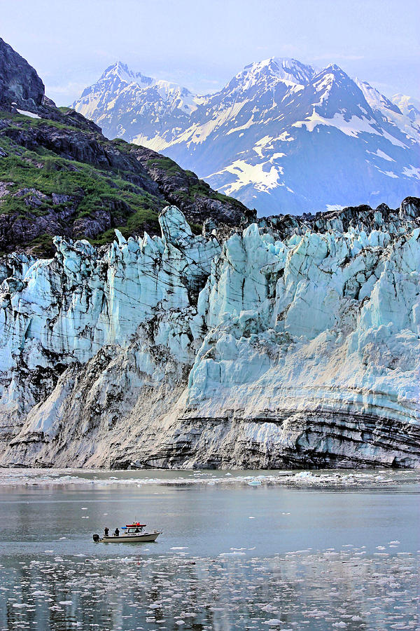 Boat Photograph - Lamplugh Glacier #2 by Kristin Elmquist