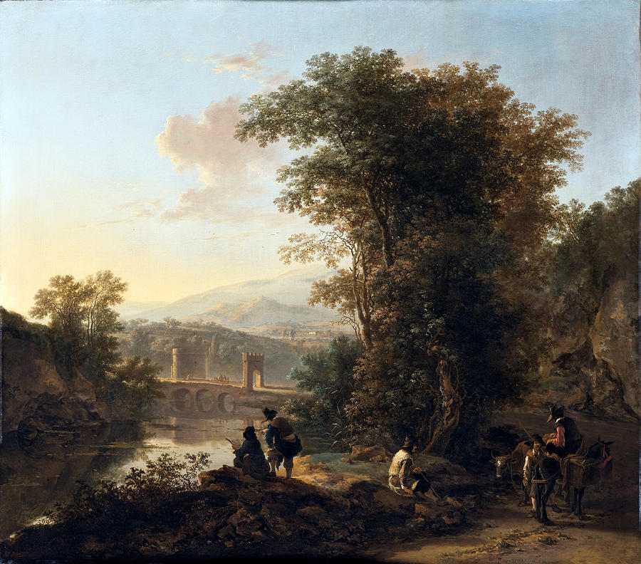 Landscape With A Draftsman Painting