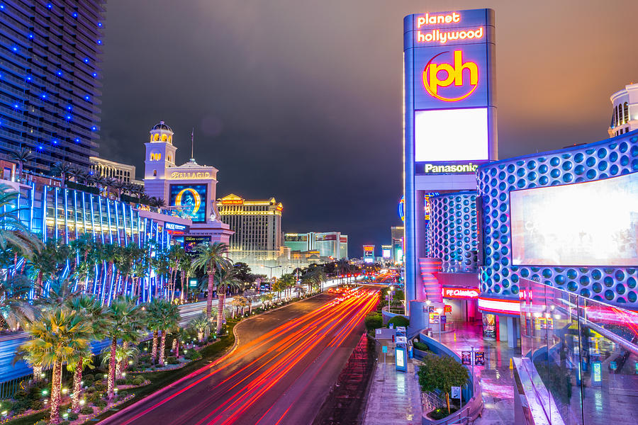 Las Vegas Boulevard Photograph by Bryan Layne - Fine Art America