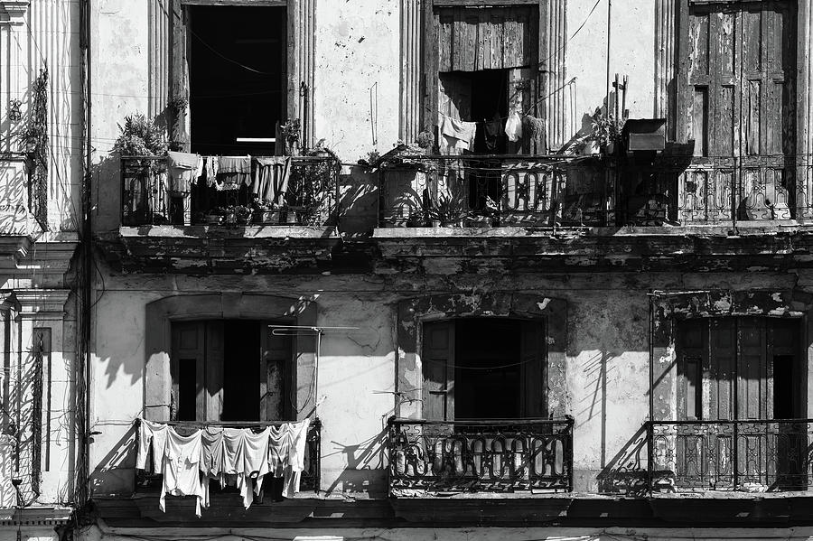 Laundry Day In Havana #2 Photograph by Mountain Dreams