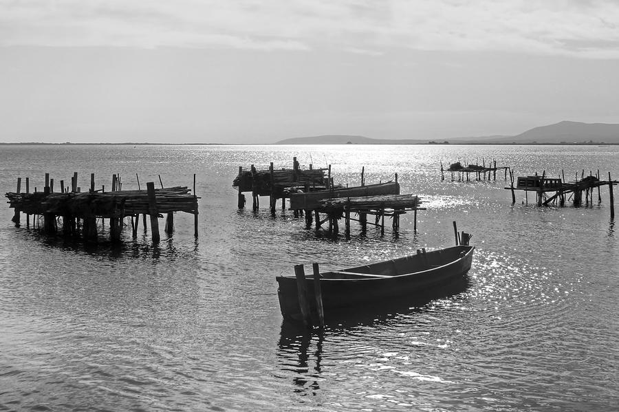Boat Photograph - Lesina - Apulia #2 by Joana Kruse