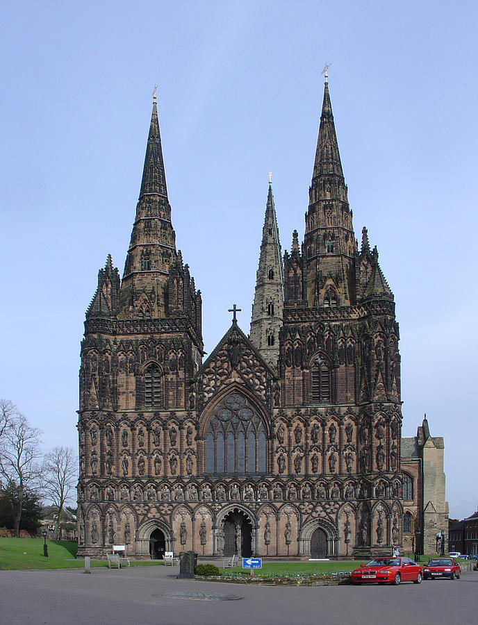 Lichfield Cathedral #1 Photograph by Rod Johnson