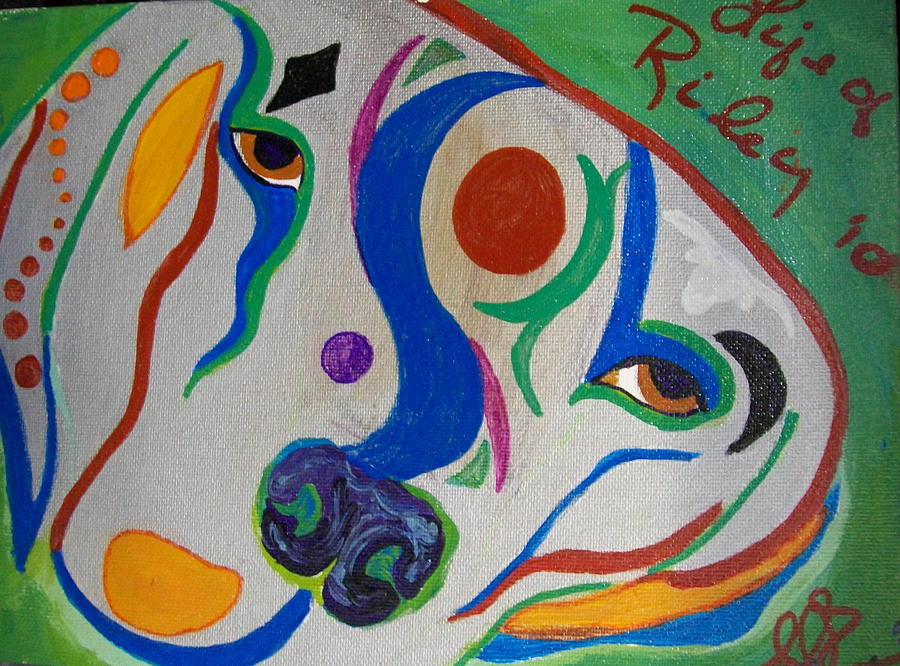 life of Riley #2 Painting by Laurette Escobar