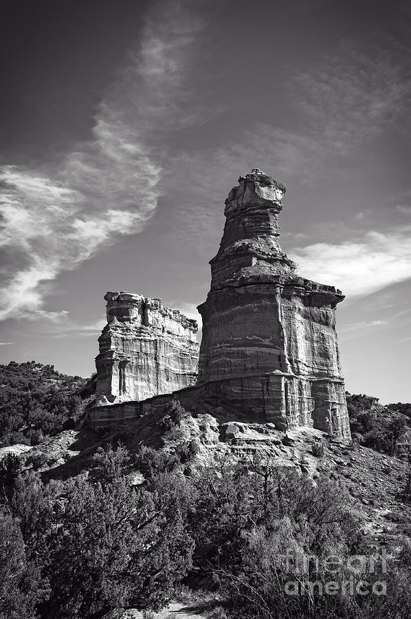 Castle Photograph - Lighthouse Peak and Castle Rock #1 by Charles Dobbs