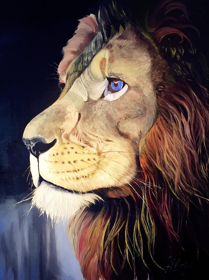 Lion Painting by Han Huang Lion Painting by Han Huang