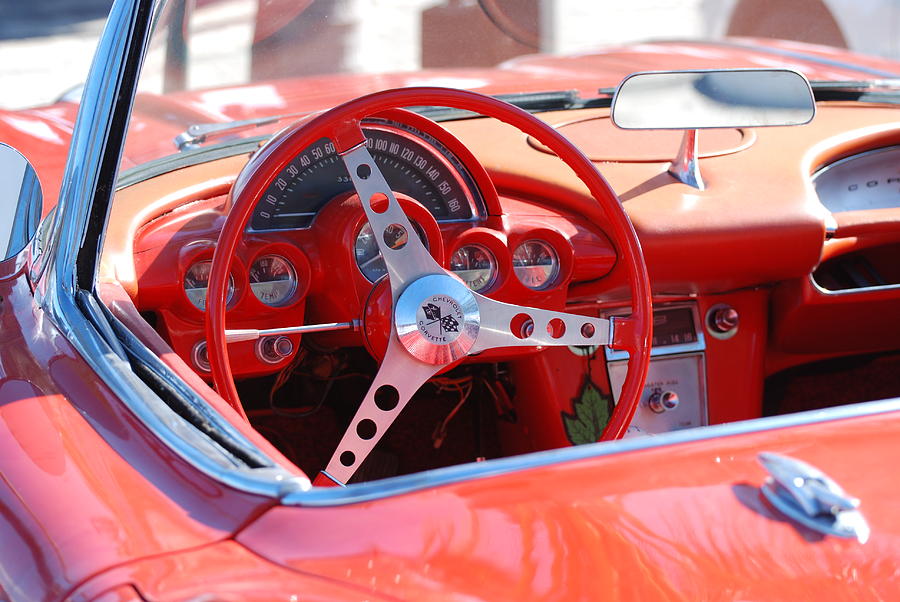 Little Red Corvette #2 Photograph by Rob Hans