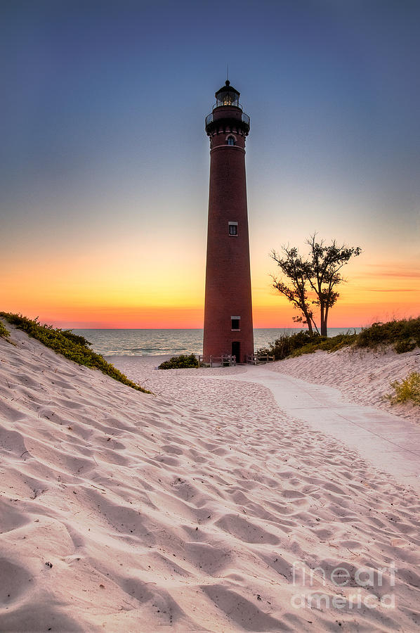 Little Sable Point Light Station #2 Photograph by Larry Carr